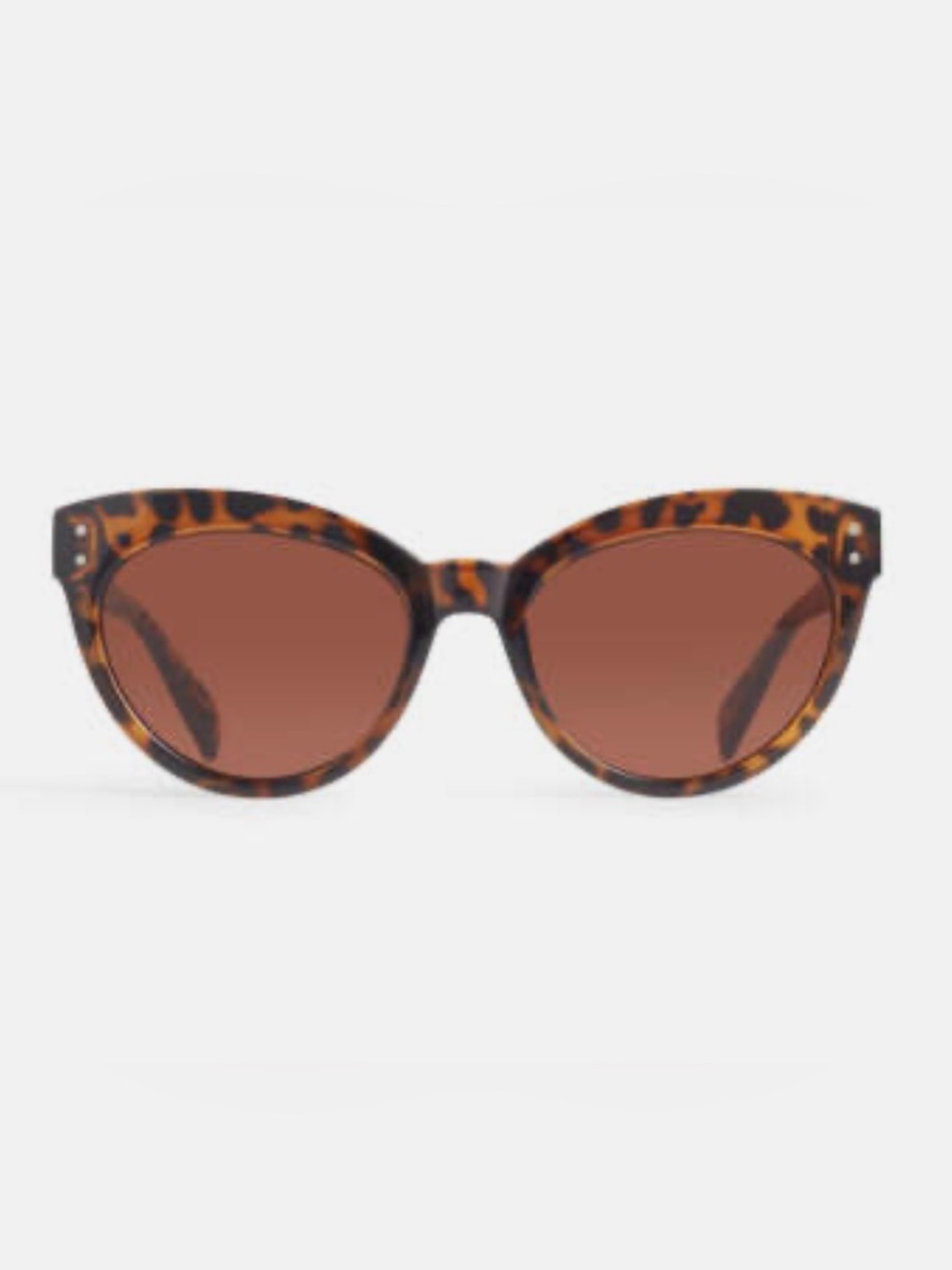 Saint Owen x Curateur Wylde Tortoise Shell Sunglasses Black Faux Leather Case
